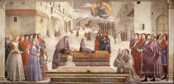 ドメニコ・ギルランダイオ Painting - 少年の復活 ルネサンス フィレンツェ ドメニコ・ギルランダイオ